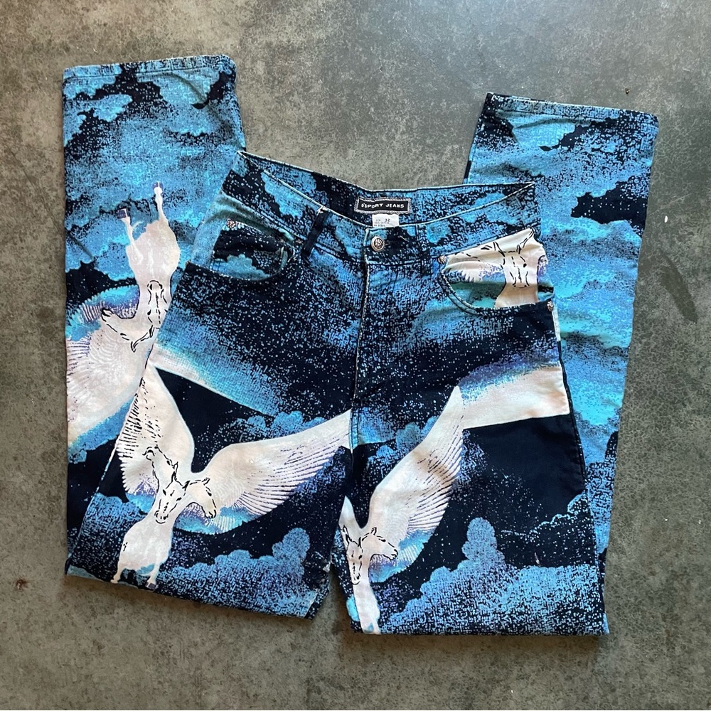 Vintage O’Sport Printed Jeans